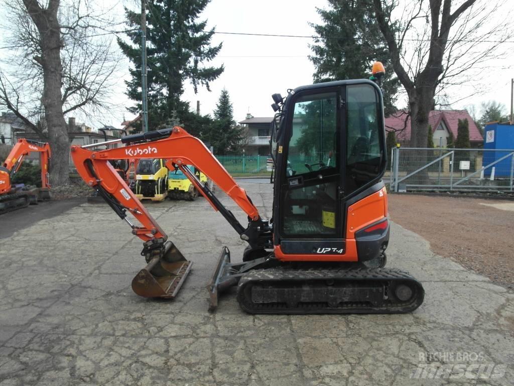 Kubota U 27-4 Mini kotrók < 7t