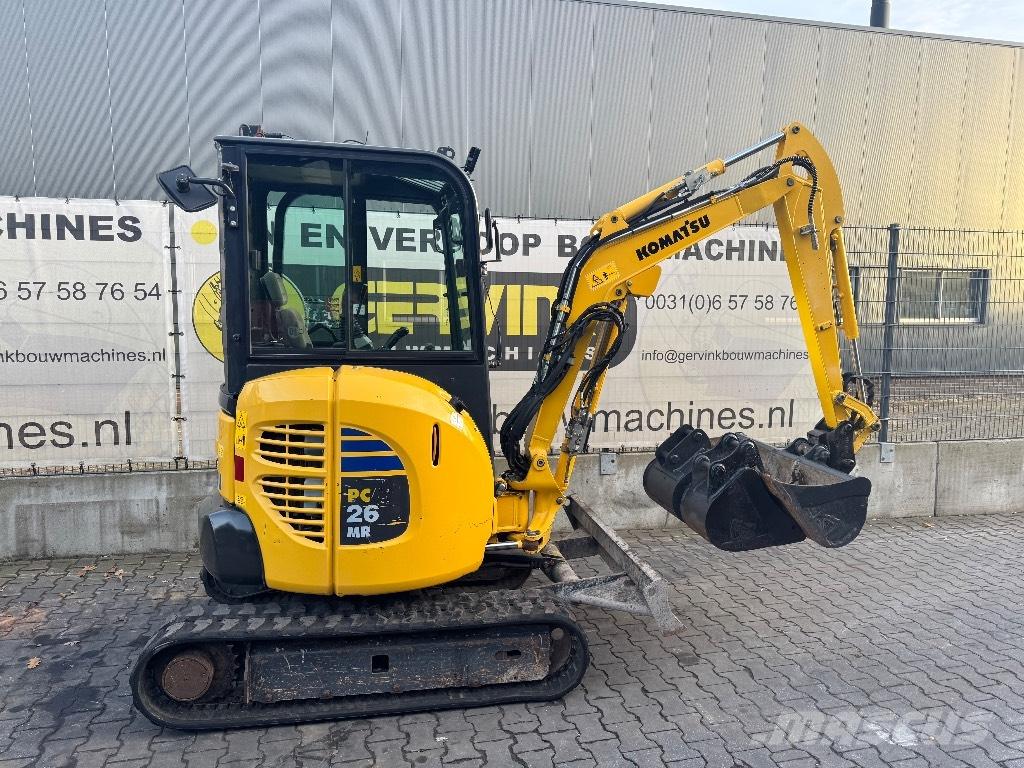 Komatsu PC 26 MR-3 Mini kotrók < 7t