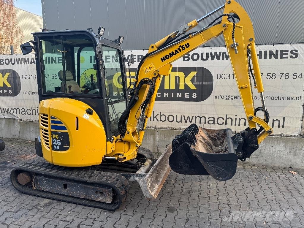 Komatsu PC 26 MR-3 Mini kotrók < 7t
