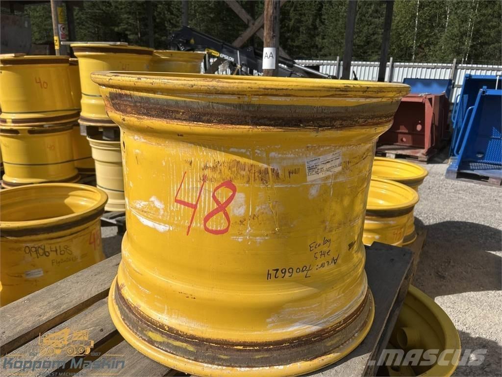 Eco Log 580c Gumiabroncsok, kerekek és felnik