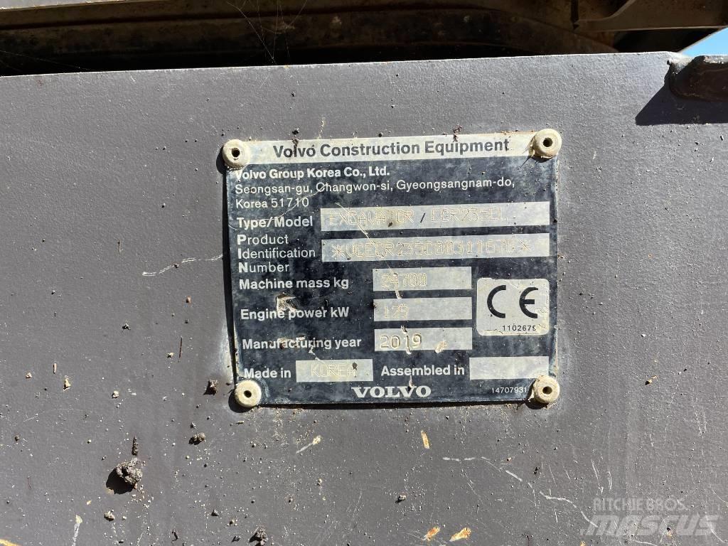 Volvo ECR 235 Lánctalpas kotrók