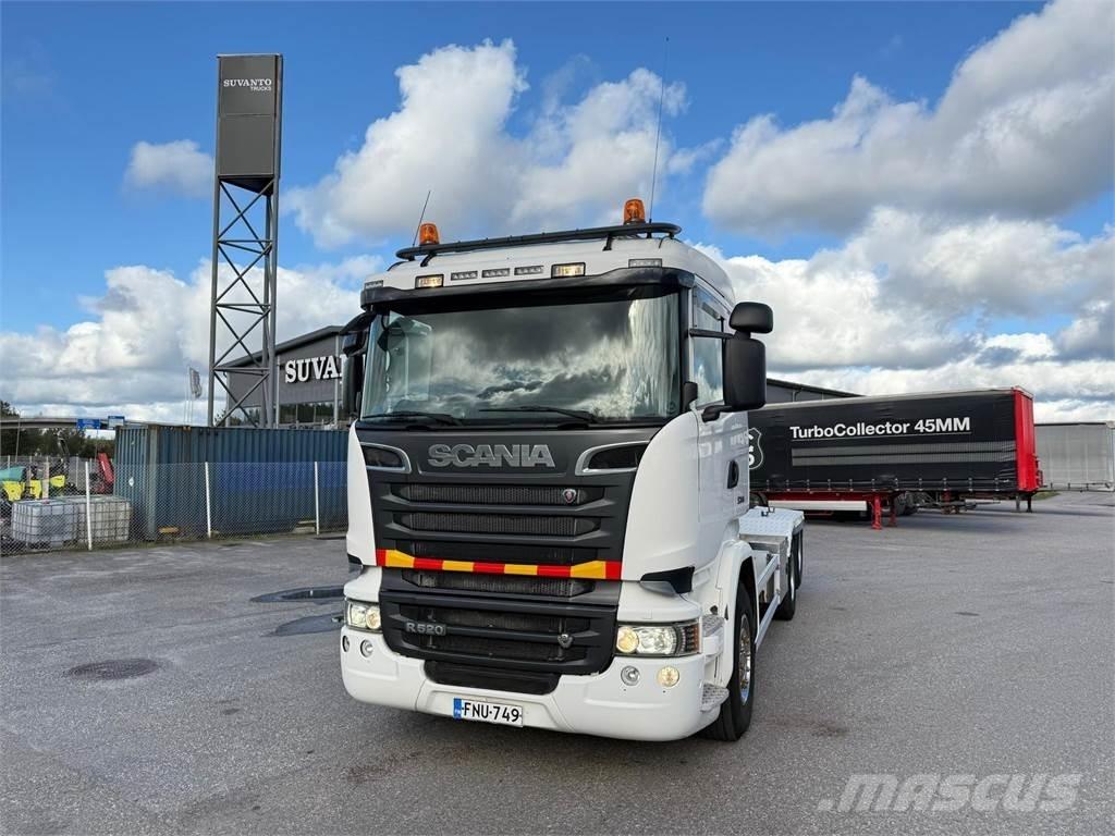 Scania R 520 6X2 Horgos rakodó teherautók