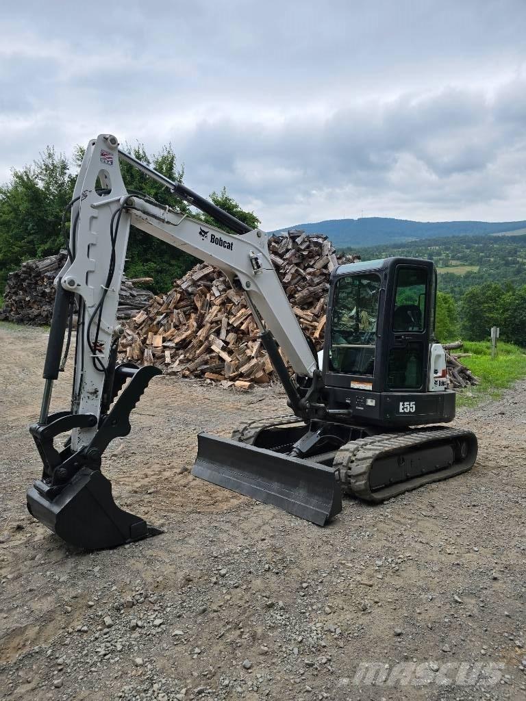 Bobcat E 55 Mini kotrók < 7t