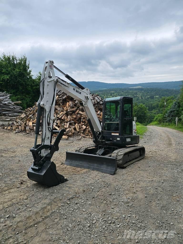Bobcat E 55 Mini kotrók < 7t