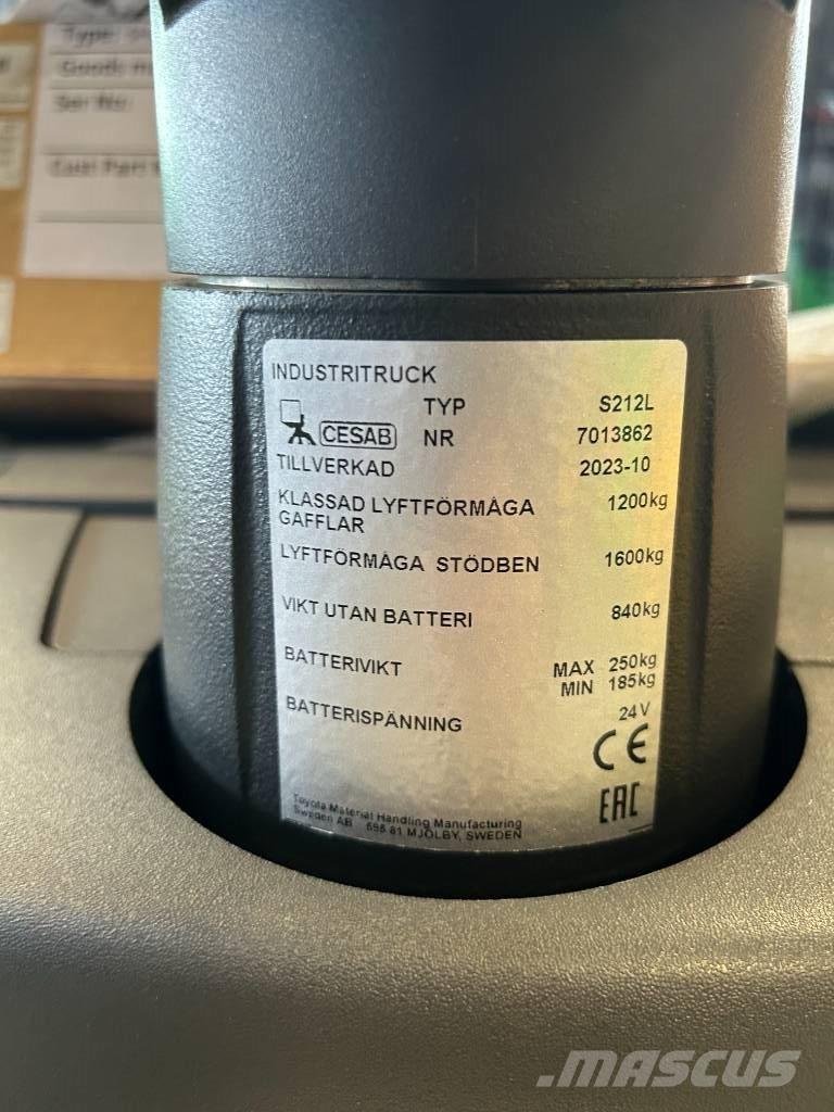 Cesab S 212 L Gyalogkíséretű targonca