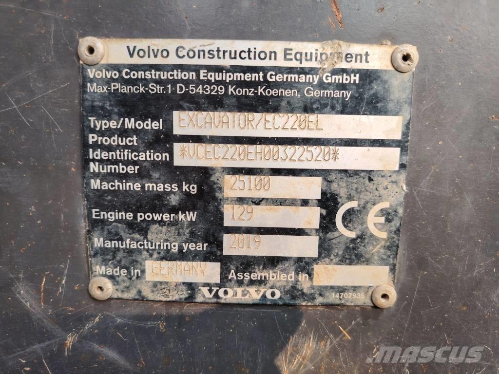 Volvo EC 220 E Lánctalpas kotrók