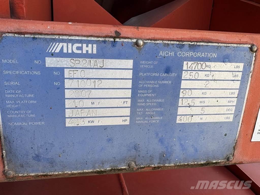 Aichi Sp21aj Teleszkópos emelők