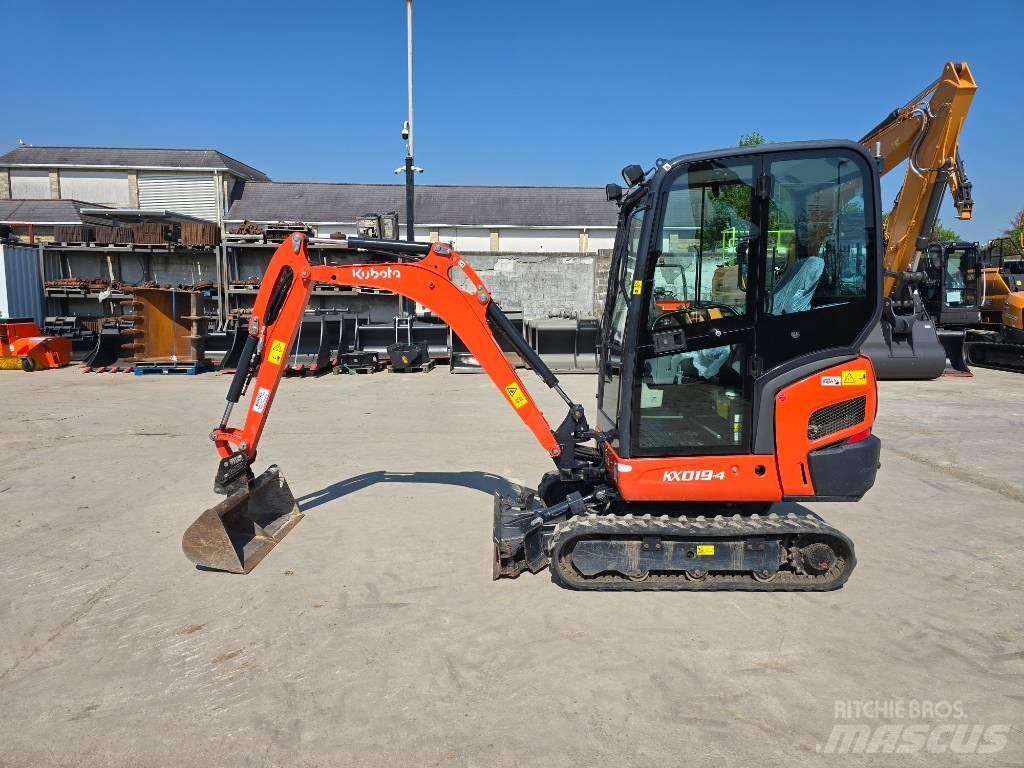 Kubota KX 019-4 Mini kotrók < 7t