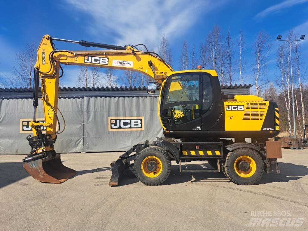 JCB JS 175 W Gumikerekes kotrók
