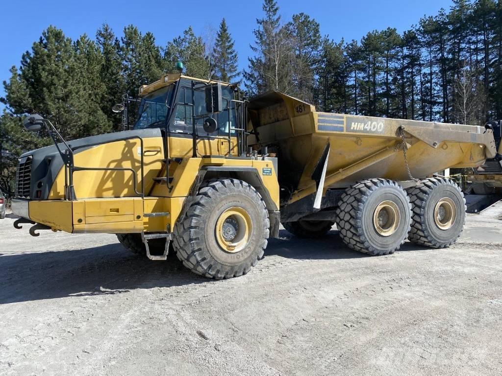 Komatsu HM 400 Csuklósdömperek