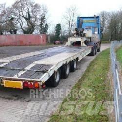 Andover Low Loader Platós / Ponyvás pótkocsik