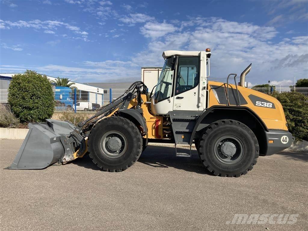 Liebherr L 538 Gumikerekes homlokrakodók