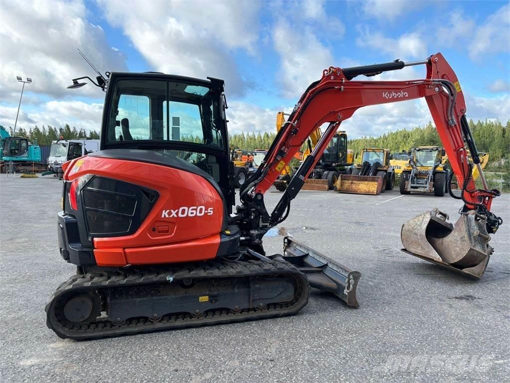 Kubota KX060-5 Mini kotrók < 7t