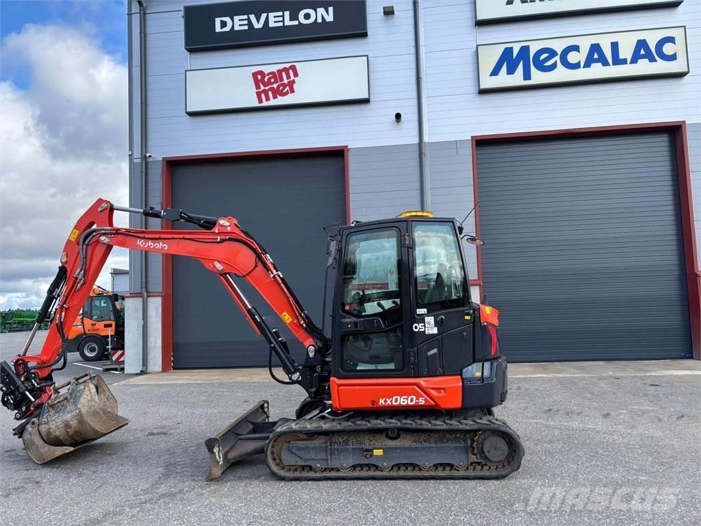 Kubota KX060-5 Mini kotrók < 7t