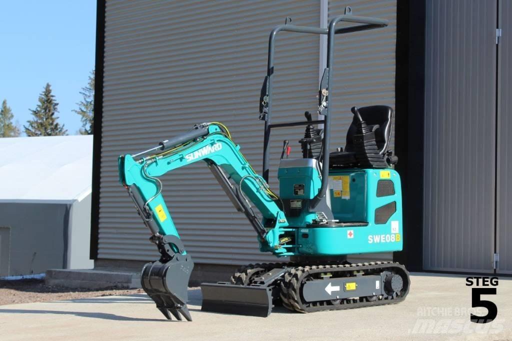 Sunward SWE 08 B Mini kotrók < 7t