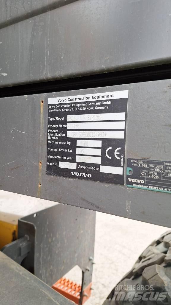 Volvo EWR 150 Gumikerekes kotrók