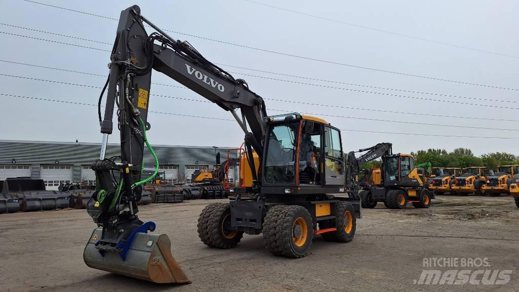 Volvo EWR 150 Gumikerekes kotrók