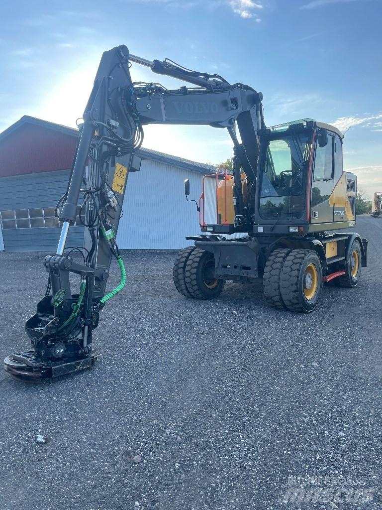 Volvo EWR 150 E Gumikerekes kotrók