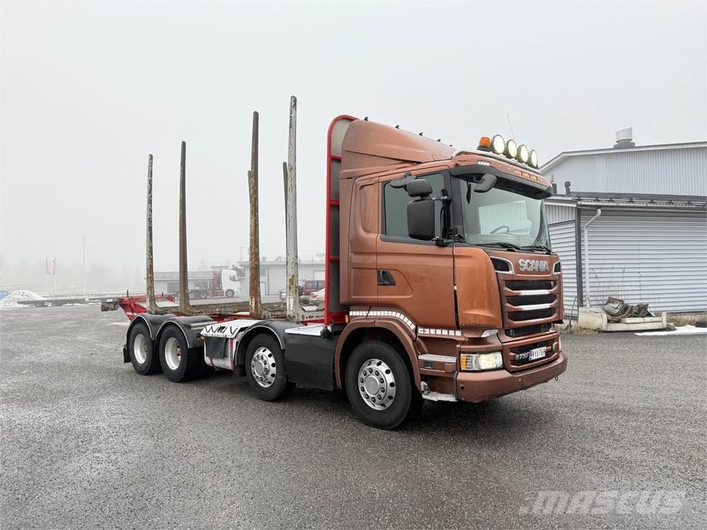 Scania R 730 8X4 Rönkszállító teherautók