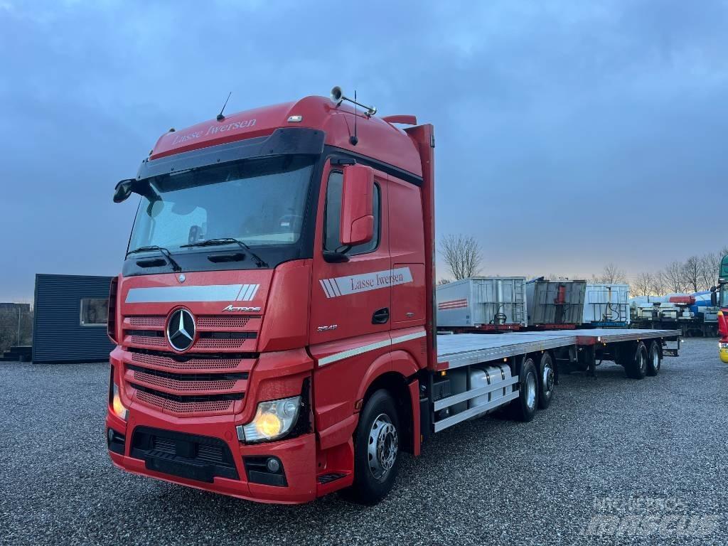 Mercedes-Benz Actros Platós / Ponyvás teherautók