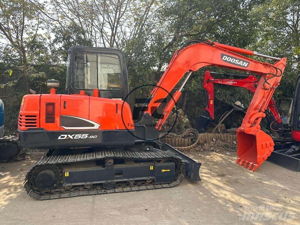 Doosan DX 55 Mini kotrók < 7t