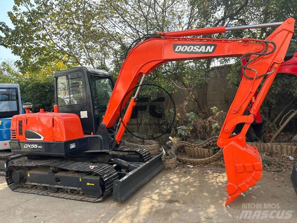 Doosan DX 55 Mini kotrók < 7t