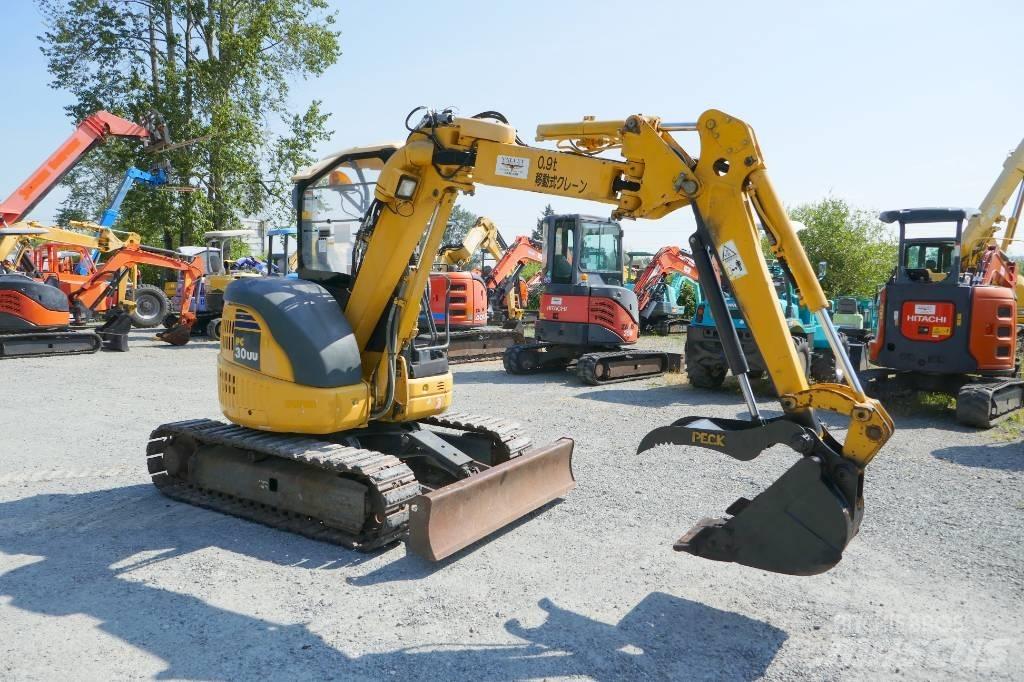 Komatsu PC 30 UU-5 Mini kotrók < 7t