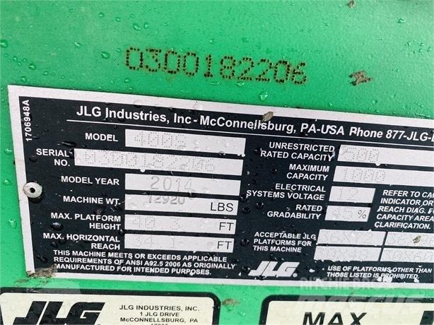 JLG 400 S Teleszkópos emelők