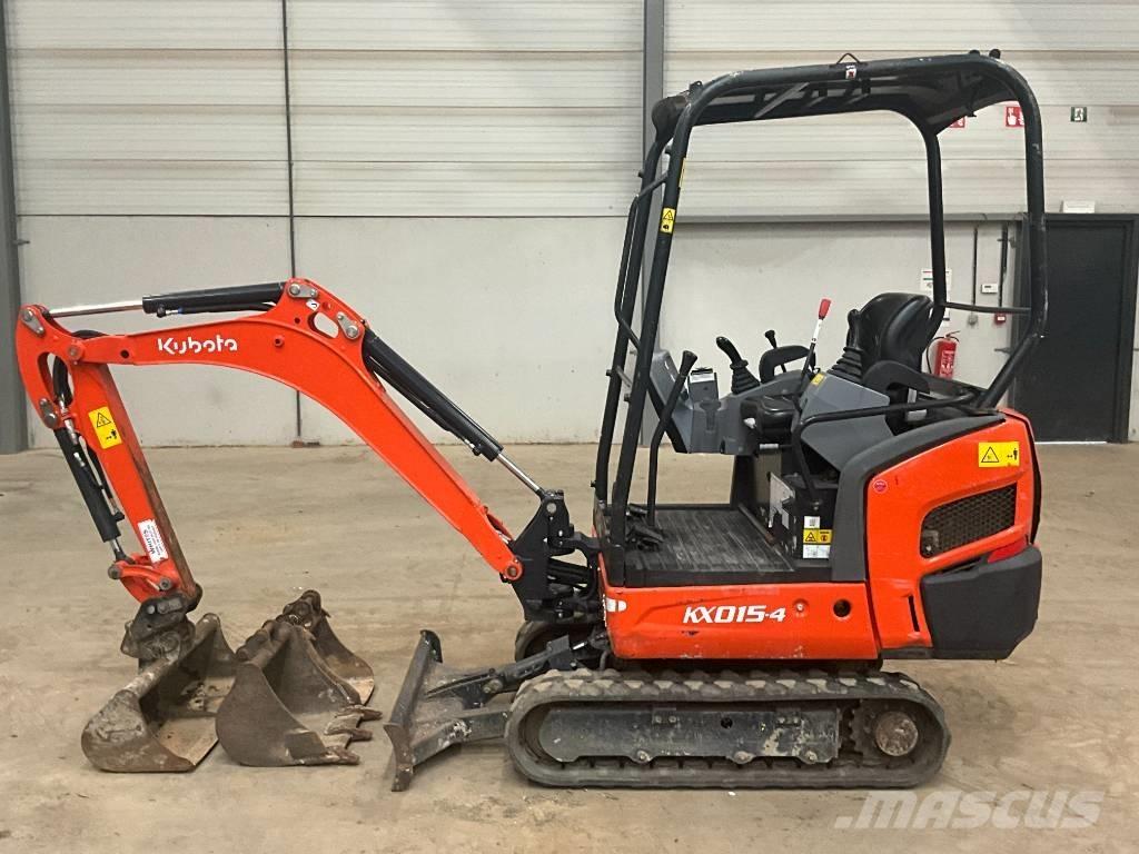 Kubota KX 015-4 Mini kotrók < 7t