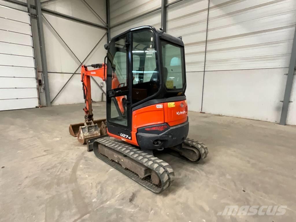 Kubota U 27-4 Mini kotrók < 7t