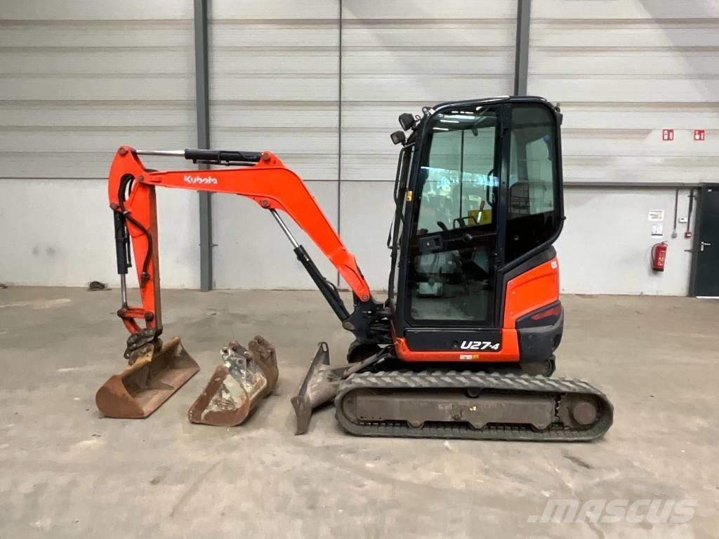 Kubota U 27-4 Mini kotrók < 7t