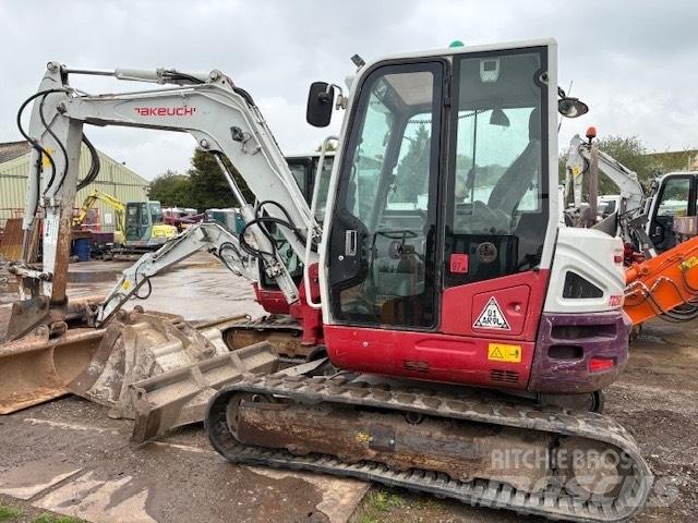 Takeuchi TB 260 Mini kotrók < 7t