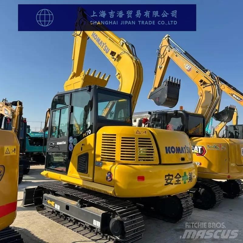 Komatsu PC 70 Mini kotrók < 7t