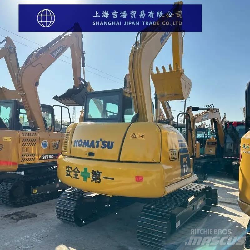 Komatsu PC 70 Mini kotrók < 7t