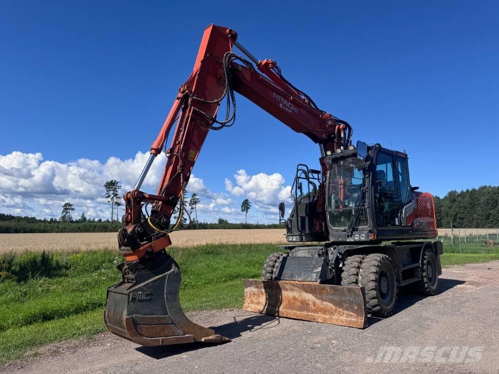Hitachi ZX150W-7 Gumikerekes kotrók