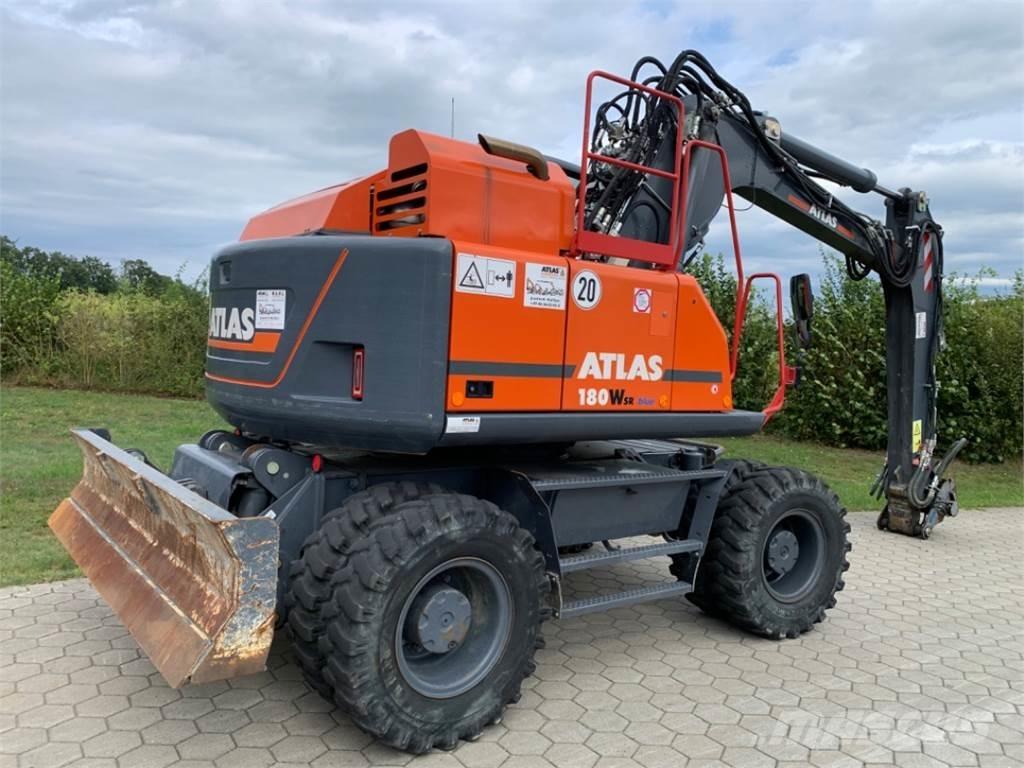 Atlas 180WSR-BLUE Gumikerekes kotrók