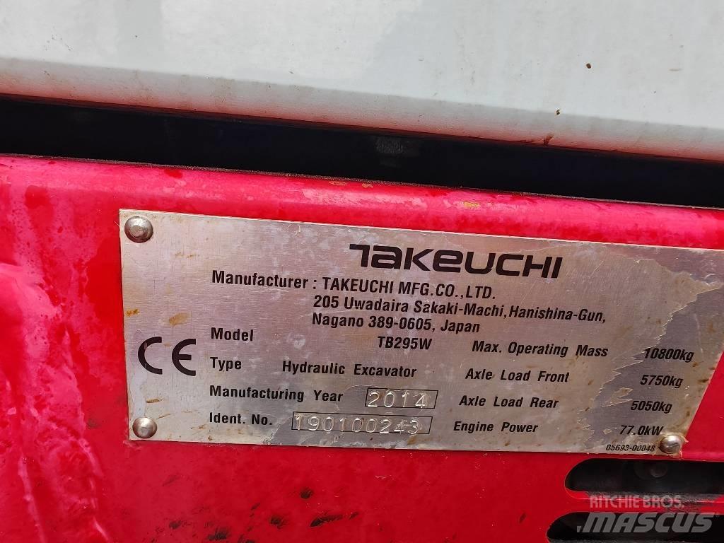 Takeuchi TB295W Gumikerekes kotrók
