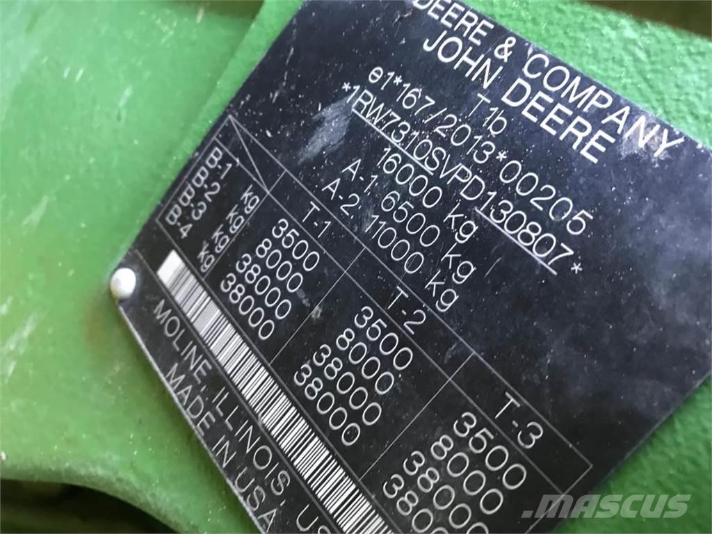 John Deere 7R 310 Traktorok