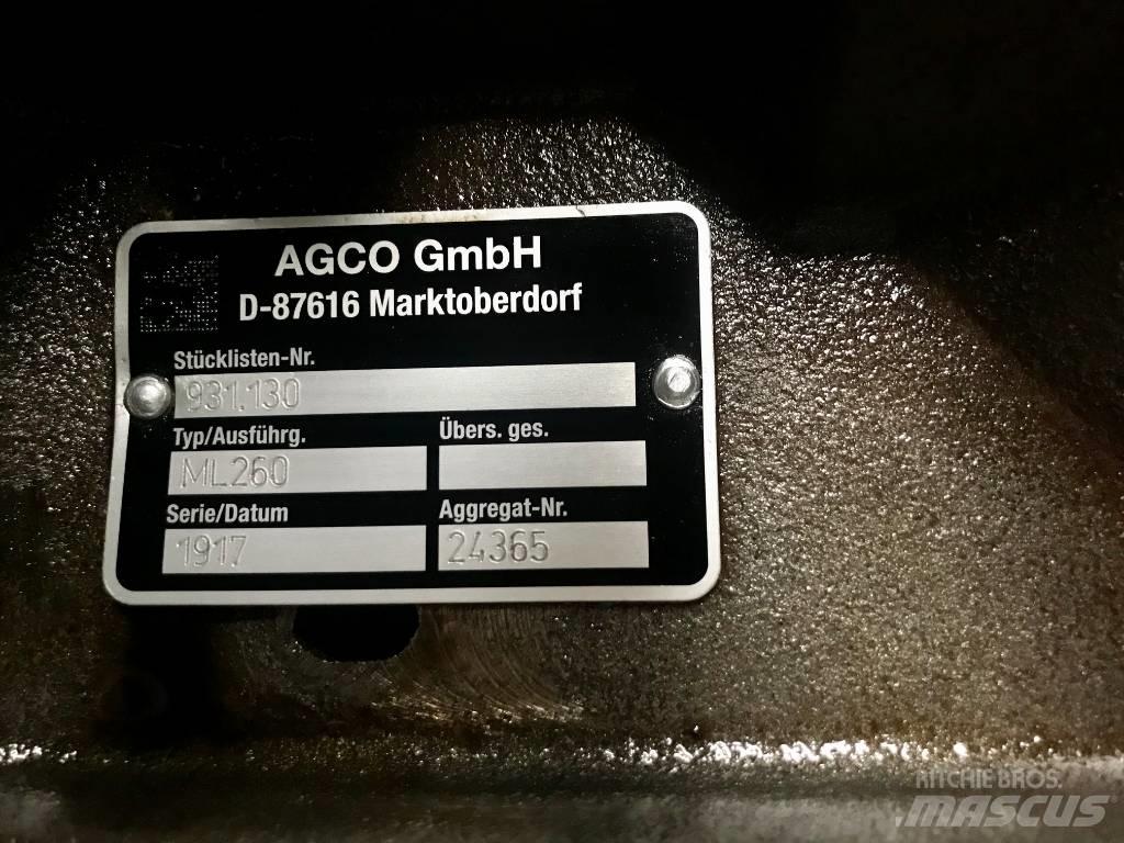 Fendt 828 Vario Alváz és felfüggesztés