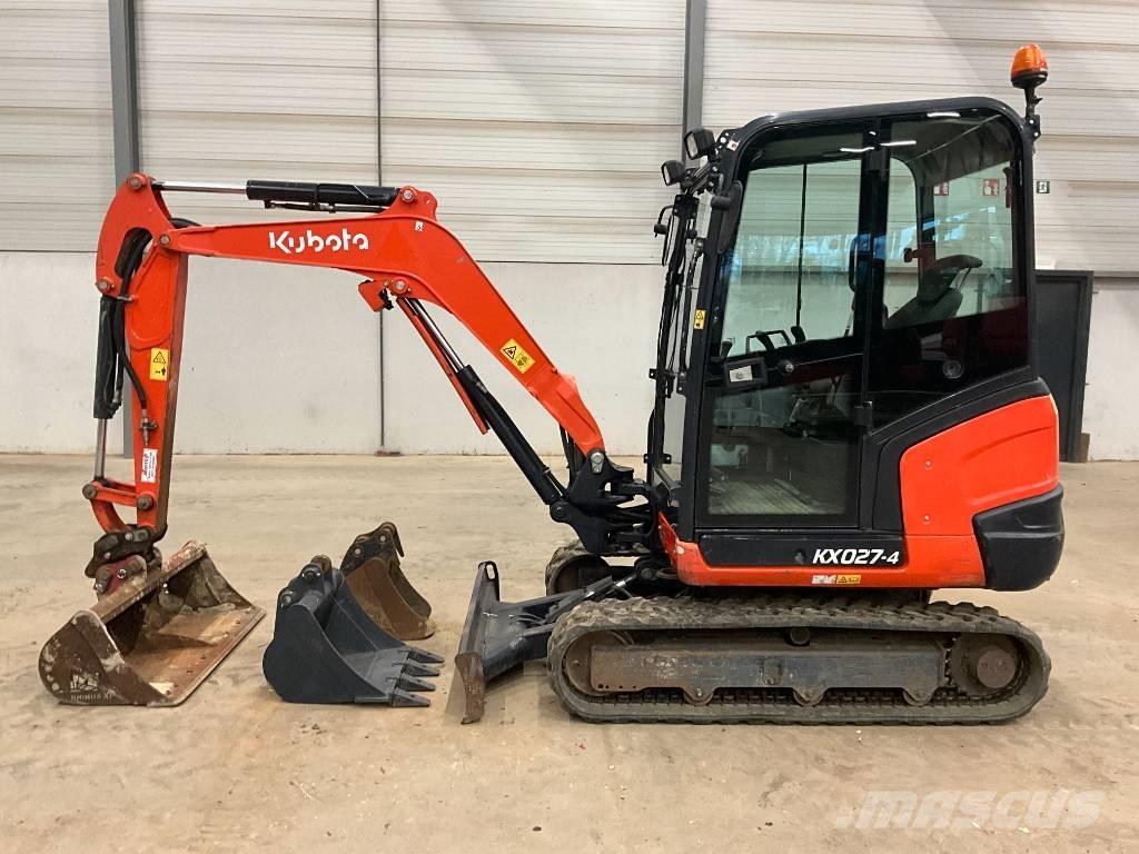 Kubota KX 027-4 Mini kotrók < 7t