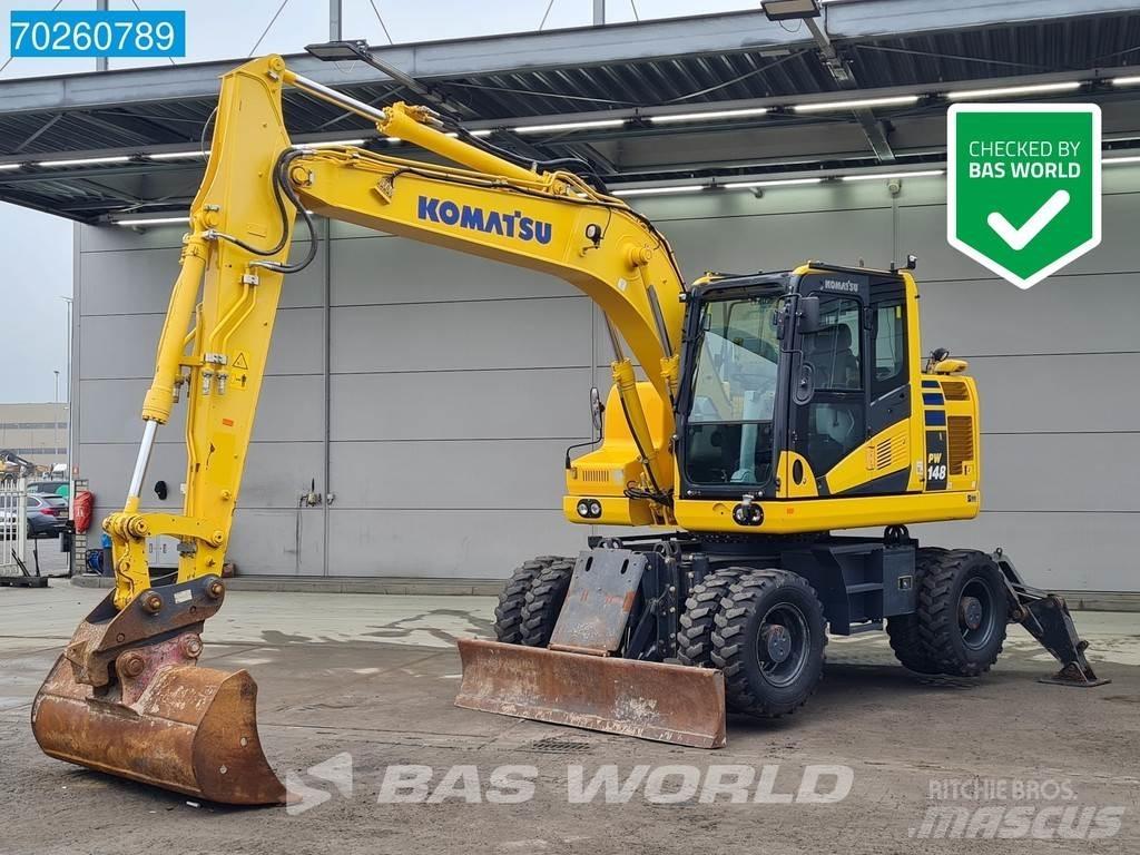 Komatsu PW148 -11 Gumikerekes kotrók