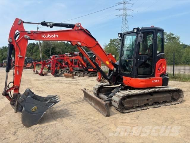 Kubota U 55-4 Mini kotrók < 7t