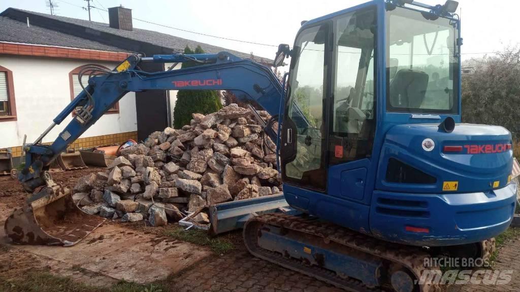 Takeuchi TB 240 Mini kotrók < 7t