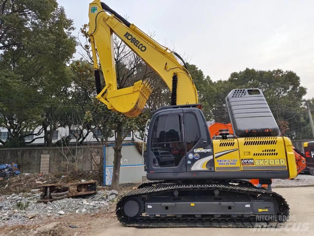 Kobelco SK200D Lánctalpas kotrók