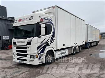 Scania R 500 6X2 Dobozos teherautók