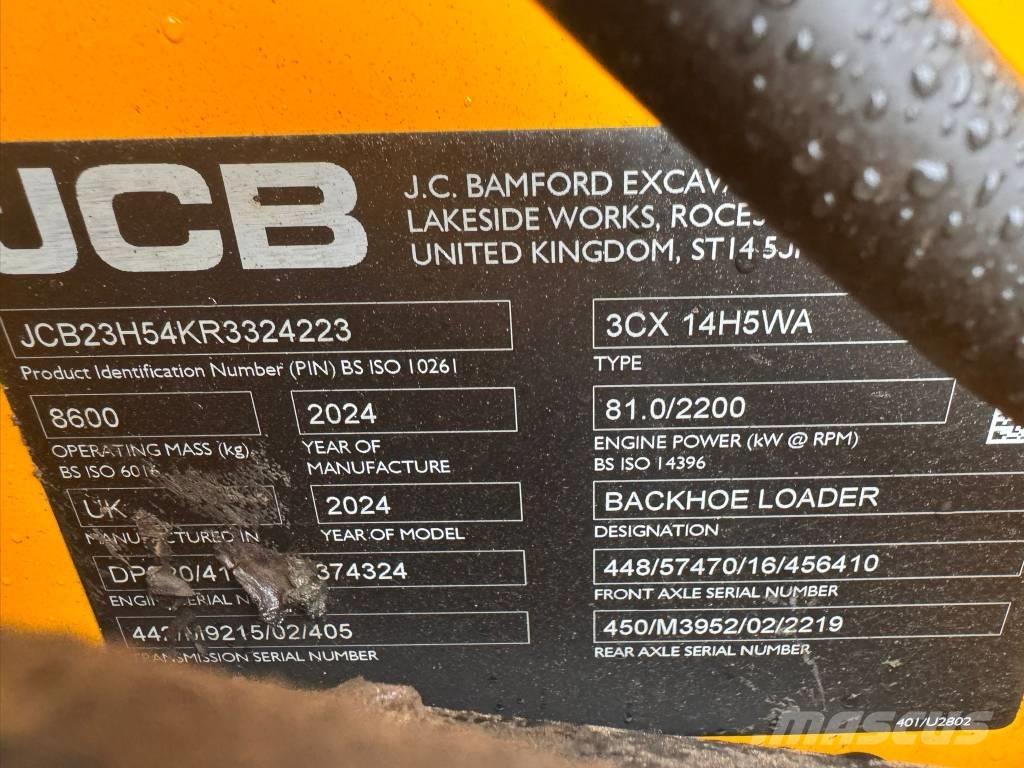 JCB 3 CX Kotrórakodók