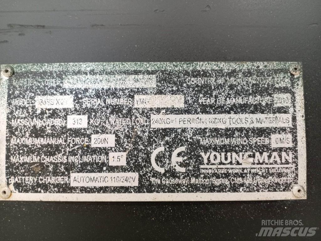 Youngman Boss X2 Ollós emelők