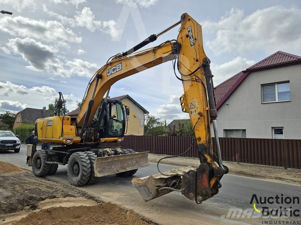 JCB JS 160 W Gumikerekes kotrók