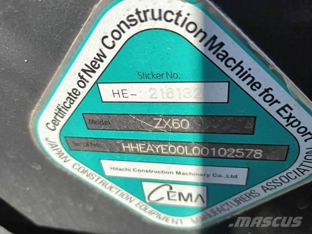 Hitachi 60 Lánctalpas kotrók