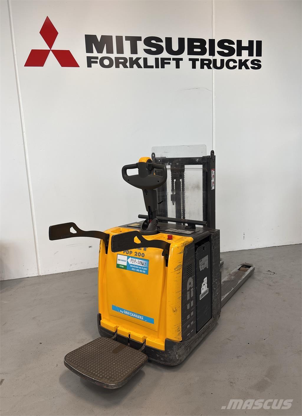 Atlet PDP200 Elektromos gyalogkíséretű targoncák